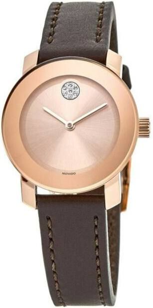 Movado Bold Rose Dial 3600438 Women's Watch for sale